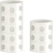 1500PCS (15 Rolls) Clear Glue Dots for Balloons, Double Sided Removable Adhesive Dots Glue Sticky Tape for Party Decoration, Scrapbook, Poster, Wedding and Christmas Decor