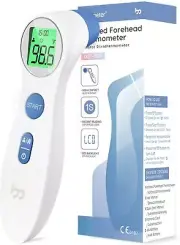 Femometer Medical Forehead Thermometer Digital Instant Accurate Reading with LCD