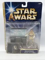 Star Wars Saga General Rieekan With Hoth Tactical Screen 2003