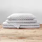 Printed 100% Cotton Percale Sheet Set, Anchors Navy, King