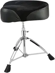 STARTIST Drum Throne Seat Stool Comfortable Triangular for Drum Chair Padded Seat Stool, for Instrument Players Children, Black