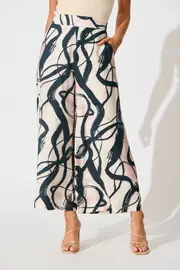Ellery Pant in multicolor Cream Multi Print 8