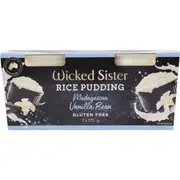 Wicked Sister Vanilla Bean Rice Pudding 170g x 2 pack