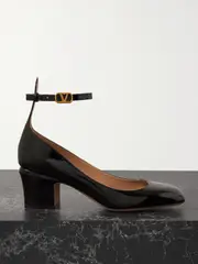 [Valentino Garavani] Valentino Garavani - Tan-go 60 Patent-leather Pumps - Black - IT41 IT 41 Black