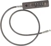 Holibanna Combination Cable Lock for Luggage Bicycles and Helmets Cable Security Lock with Code Options Portable and Flexible Design for Travel and Outdoor Use