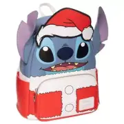 Loungefly Lilo & Stitch Holiday Santa Stitch Mini-Backpack- Entertainment Earth