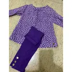 JUICY COUTURE紫色花紋套裝