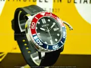 INVICTA MEN'S 48MM AVIATOR PRO DIVER AUTOMATIC PEPSI BEZEL SILICONE SS WATCH