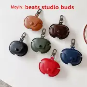 Leather Bag Case Cover for Moyin Beats Studio Buds Wireless Bluetooth Earphones