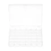 2pcs Bobbin Organizer Case 36 Slots Empty Spools Storage Box for Sewing Machine