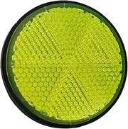 jiningxinxin Red Reflectors Truck Plastic Reflectors Motorcycle ATV Dirt Bike Car Reflector Safety Warning Fork Reflectors(02)