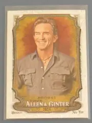 2024 Topps Allen & Ginter #251 Jeff Probst Silver Foil Filigree card Survivor