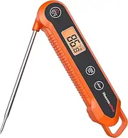 ThermoPro Digital Instant Read Meat Thermometer for Grilling Waterproof Kitchen Food Thermometer with Calibration & Backlight Smoker Oil Fry Candy Thermometer