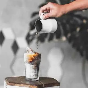 ins網紅冰咖啡拿鐵杯高顏值玻璃杯咖啡館冰美式檸檬水杯飲品杯子