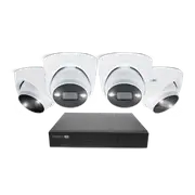 Swann AdvancedX Wired 8-Channel Security System with 4 Dome Cameras