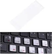 2pcs Clear Russian Sticker Language Letter Keyboard Cover for Notebook Computer Dust Laptop Pc Protection Accessories