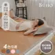 《BUHO》3D立體日式天然涼蓆3尺單人二件組(多款任選)