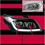 Car Styling Head Lamp LED Headlight 2008-2018 Compatible for Lova Aveo Headlights DRL Signal Projector Lens Automotive