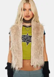 [Basic Pleasure Mode] Yeti Faux Fur Gilet Vest