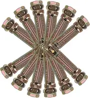 12pcs Heavy Duty Expansion Shield Bolts for Reliable Anchoring User Friendly Installation High Tensile Strength for Construction and Renovation Projects