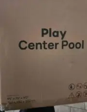 EVAJOY EJ-HF022 Inflatable Play Center Kiddie Pool with Slide & Sprinkler