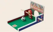 Home Depot Kids Workshop Wooden Soccer Game Kit NEW Factory Sealed