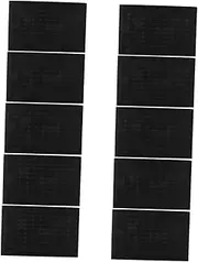CORHAD 10pcs Box Sponge Mat Black Tray Curtain Rod Lined Tray USB Pandas Fish Hook Props Portable Cup Holder Water Cup Holder Survival Whistle Kit Cup Holder Monitor Jewelry Big Spool