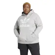 Woman's Hoodies & Sweatshirts adidas Originals Plus Size Trefoil Hoodie