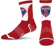 For Bare Feet MLBPA BRYCE HARPER Surge Player Sock Medium