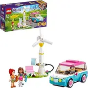 LEGO® Friends Olivia's Electric Car 41443 Building Kit for Kids; New Toy Inspires Modern Living Play