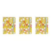 3x Lantern Studios Animal Playdate B6 Journal Hardcover Home Notebook Character