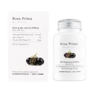 Unichi Rosa Prima Dark Grape Seed 26,000mg ~ 60 Vegan Capsules