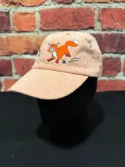 Disney Parks pink Fox and Friends Doug Thumper courderoy hat NWT n3