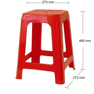 好室喵 大美方椅 台灣製造 四方椅 小吃椅 休閒椅 板凳 小椅子 塑膠椅 餐廳椅
