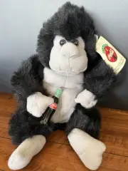 COCA-COLA GORILLA WITH COKE BOTTLE PLUSH 10" 1993 VINTAGE NWT