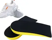 [Generic] Shoe Insole Lifts | Height Increasing Sports Shoe Insoles | Shock Absorption Heel Cushion Pads, Heel Lift Shoe Pad, Invisible Heel Raise Cushion for Men Women