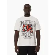NEW Essendon Bombers Mitchell & Ness Advantage Character Tee