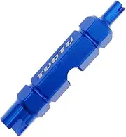 TuoTu Valve Core Remover Tool Kit Bike with Replacement Valve Core