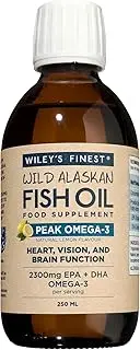 Wiley's Finest Peak Omega-3 Lemon Fish Oil - 250ml