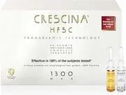 CRESCINA HFSC TRANSDERMIC technology ampoule complex for restoring hair growth and against hair loss for men, 1300, N 10+10