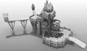 Guild Tower Pavilion Add On - DND - Pathfinder - Dungeons & Dragons - RPG - Tabl