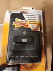 GE Personal Portable Recorder And Cassette Player 3-5027 New Sealed