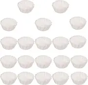 Ronyme 100Pcs Air Fryer Paper Liners for Muffins and Cupcakes