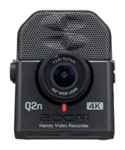 Zoom Q2n-4K Handy Video Recorder, 4K/30P Ultra High Definition Video, Compact Si