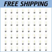 48-Pack Waterproof S14 LED String Light Bulbs - Shatterproof & Energy Efficient