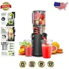 Powerful Masticating Juicer with 54oz Capacity - Quick Cleanup & Nutrient-Rich