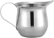 Milk Frothing Cup Stainless Steel Home Kitchen Frothing Pitcher Mugs Coffee Latte Milk Drinks Pitcher Cup(90ml / 3oz)
