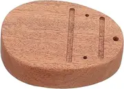 ULDIGI Thumb Piano Kalimba Baseboard Durable Natural Wood Replacement Base for Thumb Piano Easy to Install Smooth Finish Reliable Kalimba Parts DIY Accessory