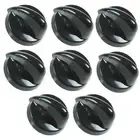 GENUINE BELLING STOVES BLACK COOKER OVEN HOB CONTROL KNOB SWITCH 082613643 x 8