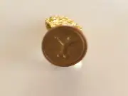 Freund-Mayer "Letter Y" Brass Wax Seal - Retail $10.50